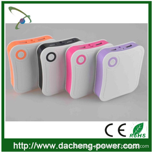 Sandwich shaped portable charger power bank 7800mah with perfect design